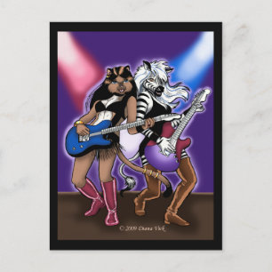 Tarjeta postal Rockstar