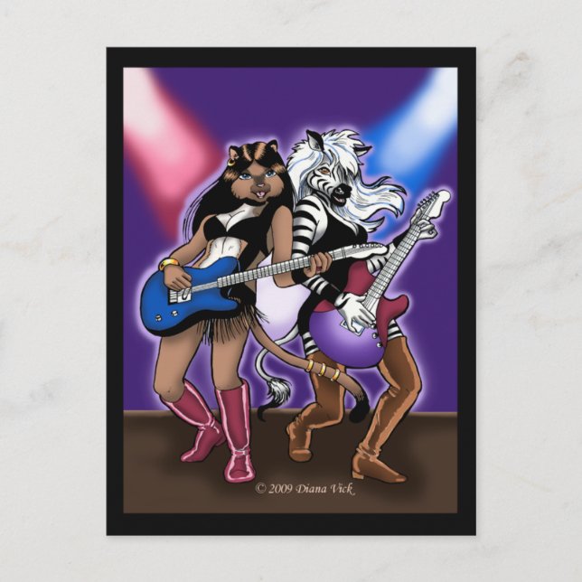 Tarjeta postal Rockstar (Anverso)