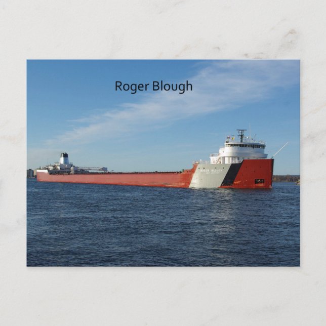 Tarjeta postal Roger Blough (Anverso)