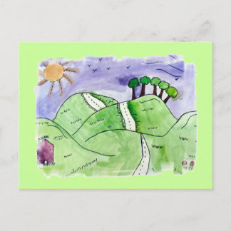 Tarjeta postal Rolling Hills
