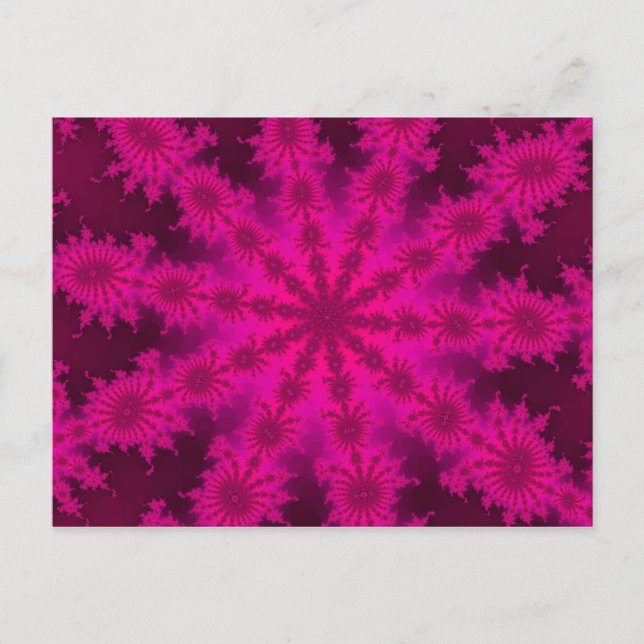 Tarjeta Postal Rosa Decasteer (Anverso)