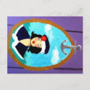Tarjeta postal Sailor Suzy