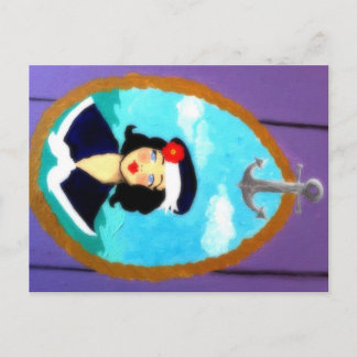 Tarjeta postal Sailor Suzy