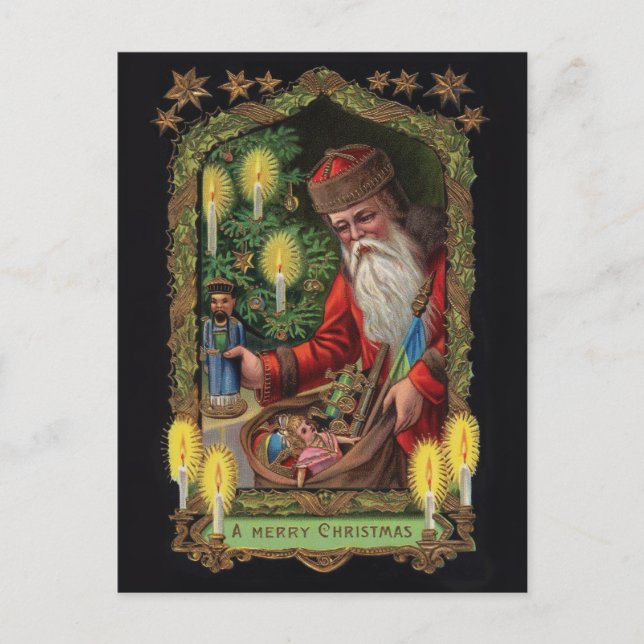 Tarjeta postal Santa Express Orient (Anverso)