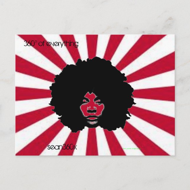 Tarjeta postal sean360x seanSHINE (Anverso)