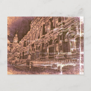 Tarjeta postal semi brillo