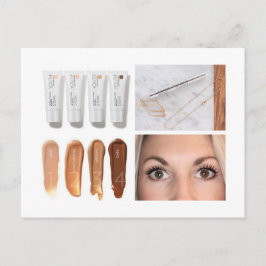 Tarjeta postal Shaklee BB Cream y Mascara