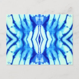 Tarjeta postal Shibori Tie Dye