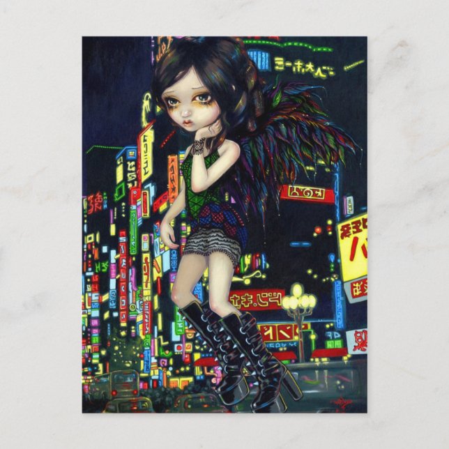 Tarjeta postal "Shinjuku Angel" (Anverso)
