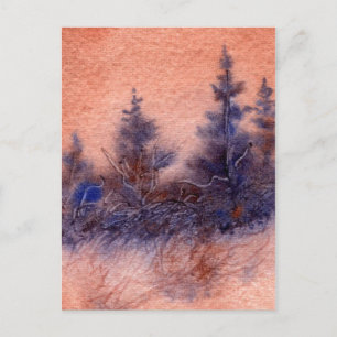 Tarjeta postal "Sienna Pines"