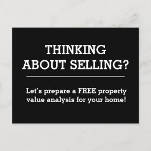 Tarjeta Postal Simple de Bienes Raíces