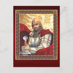 Tarjeta postal Sir Gawain