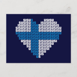 Tarjeta postal Sisu Heart