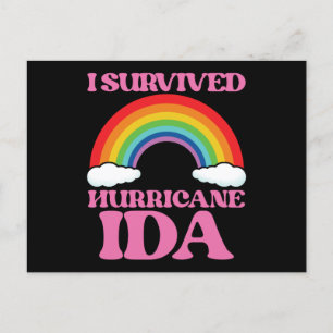 Tarjeta Postal Sobreviví al Huracán Ida