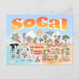 Tarjeta postal SoCal Souvenir