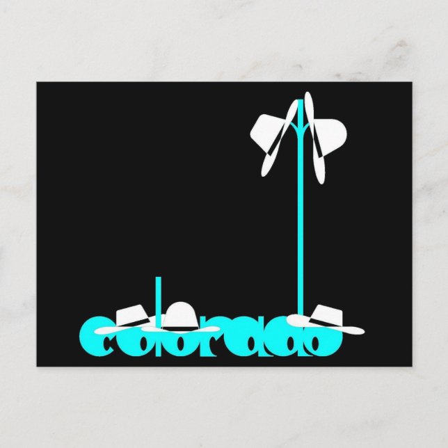 Tarjeta postal Souvenir Colorado (Anverso)