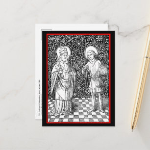 Tarjeta postal SS. Fabian & Sebastian (BG 01)