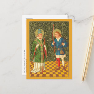 Tarjeta postal SS. Fabian & Sebastian (PA 01)