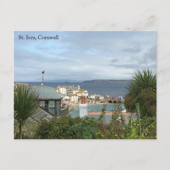 Tarjeta postal St. Ives Cornwall (Anverso)