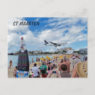 TARJETA POSTAL ST MAARTEN