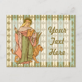 Tarjeta postal St. Mark the Evangelist (RLS 09)