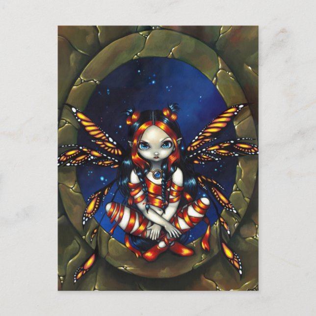 Tarjeta postal "Starry Night Fairy" (Anverso)
