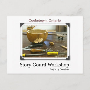 Tarjeta postal Story Gourd