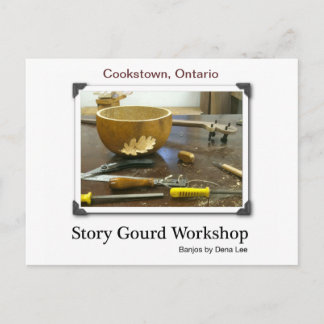 Tarjeta postal Story Gourd