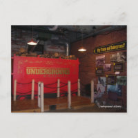 Tarjeta postal subterránea de Atlanta