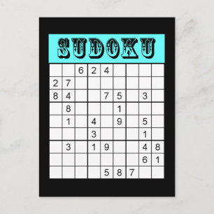 Tarjeta postal Sudoku