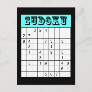 Tarjeta postal Sudoku