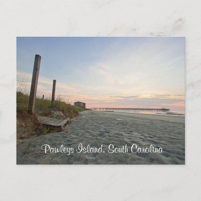 Tarjeta postal Sunrise Pawleys Island South Caroli (Anverso)