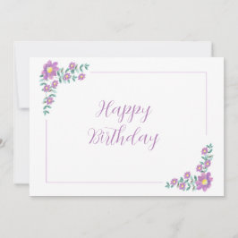 Tarjeta postal, Tamaño: 5" x 7", Papel: Mate, Sobr