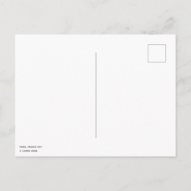 Tarjeta Postal, Tamaño: Tarjeta Postal Estándar, P (Reverso)