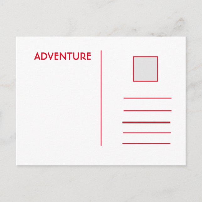 Tarjeta postal, tamaño: Tarjeta postal estándar, p (Anverso)