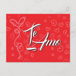 Tarjeta postal - Te Amo