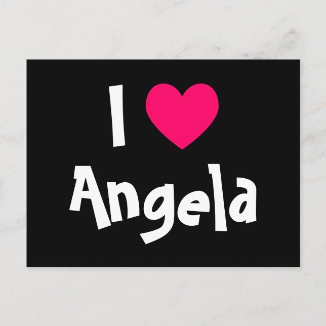 Tarjeta postal Te Amo Mi Cielo (Anverso)