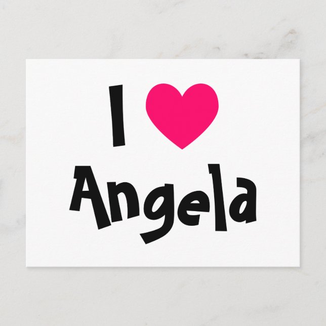Tarjeta postal Te Amo Mi Cielo (Anverso)