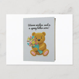 Tarjeta postal "Te deseamos una pronta recuperació