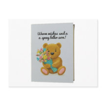 Tarjeta postal "Te deseamos una pronta recuperació