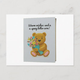 Tarjeta postal "Te deseamos una pronta recuperació
