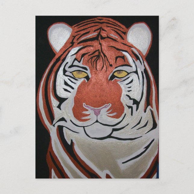 TARJETA POSTAL TIGER #1 (Anverso)