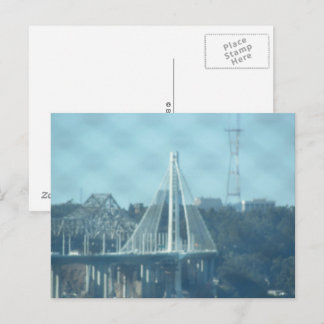 Tarjeta postal - Torre del puente de la bahía de O