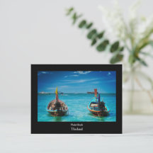 Tarjeta postal tradicional tailandesa