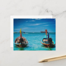 Tarjeta postal tradicional tailandesa