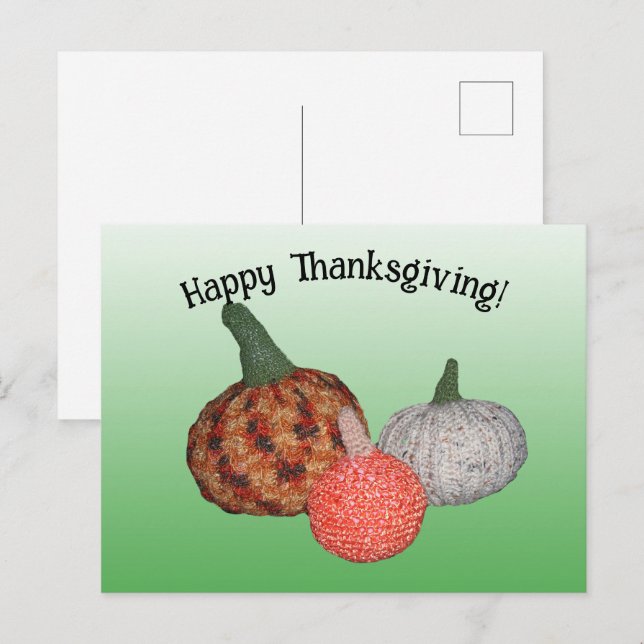 Tarjeta postal - Tres Calabazas (Anverso / Reverso)