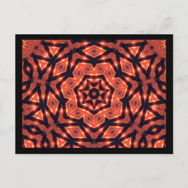 Tarjeta postal TRiBAL GeOM (Anverso)