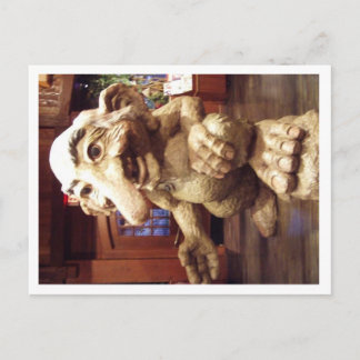 Tarjeta postal Troll noruega