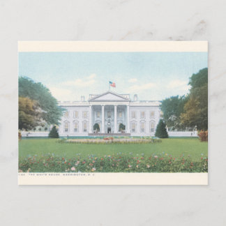 Tarjeta postal turística de la Casa Blanca - Reimp