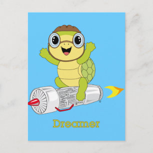 Tarjeta postal Turtle Dreamer™